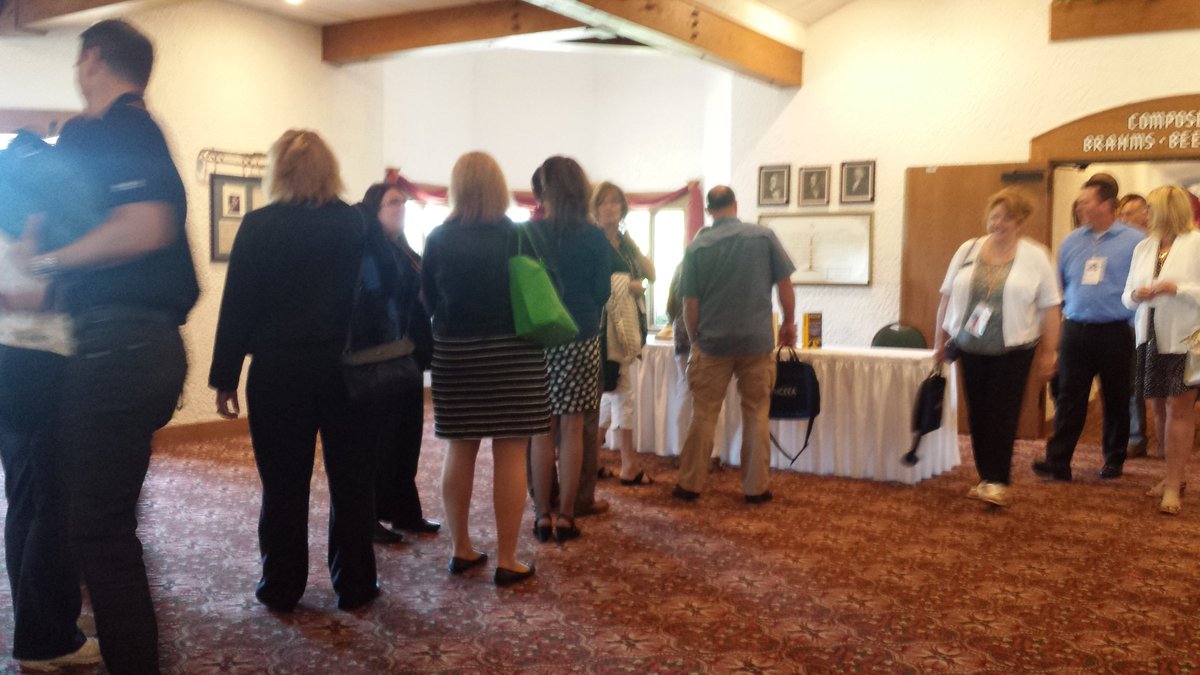 hellowestmich's tweet photo. People in line to buy @Johnubacon book. Indicative of a great speaker. Great choice @MCEEATweets! #mceea16 https://t.co/DpsD3s4Rfc