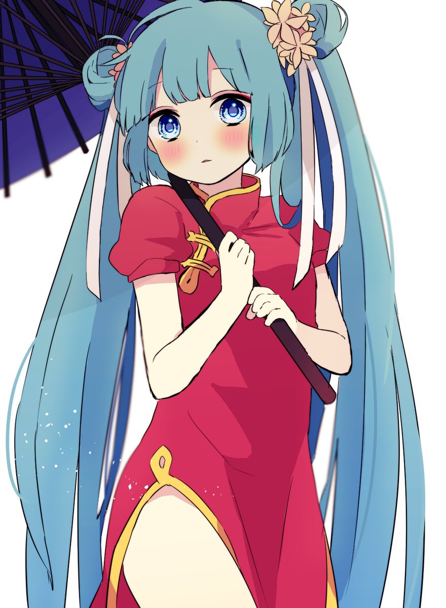 64hijiki's tweet image. #初音版深夜のお絵描き60分1本勝負 
チャイナ～～～～～～～～～～；；；；；；；；；；；；；；；