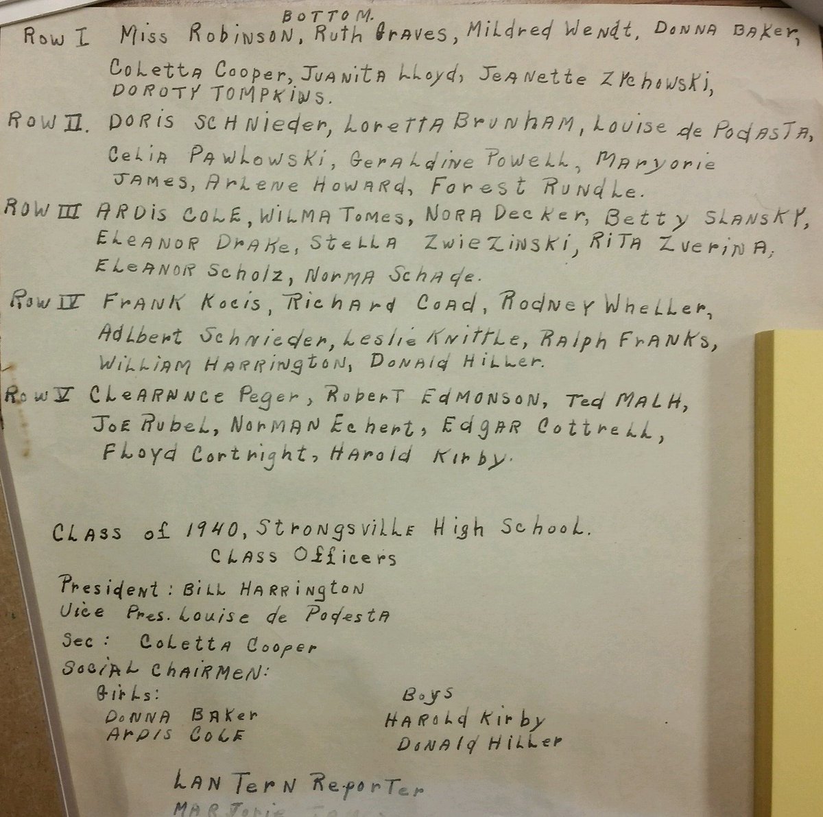 strongsvillecs's tweet photo. Found 1938 time capsule during demolition prep at Center. Strongsville Class of '40! #SCStrongTogether #TBT1daylate https://t.co/OvOgjgGo4B