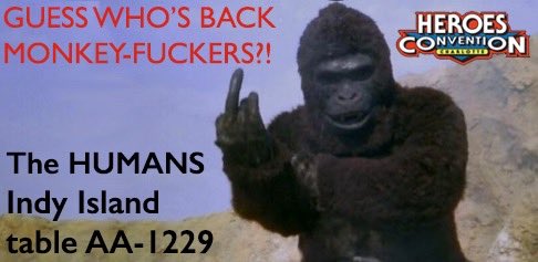 HeroesCon table AA 1229!!