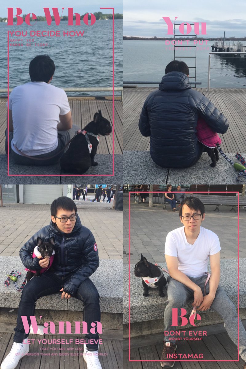 Bonus_Frenchie's tweet photo. 2/21-6/16 From Winter to Summer 💗💗💗 With Daddy https://t.co/70llAxfkDC