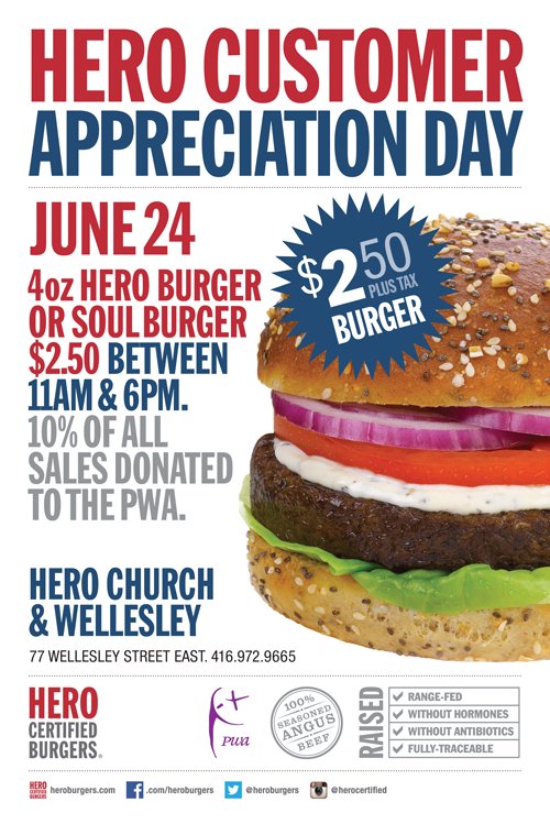 TPWA's tweet photo. Hey @HeroBurgers Thank You! #bugerlovers rejoice! #customerappreciation https://t.co/USMf0s3uwG