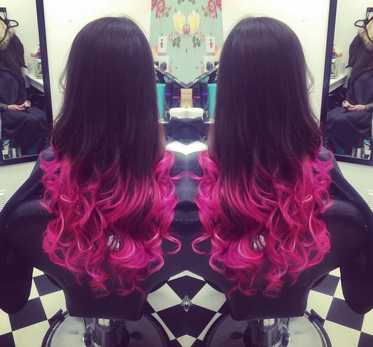 OsmoUK's tweet photo. OSMO® Color Psycho® wildfuschia ombre 💋 Hair by @hairwaytoheavenxo
Pretty in pink! #colorpsycho #pink #weekend https://t.co/da58DryWZV