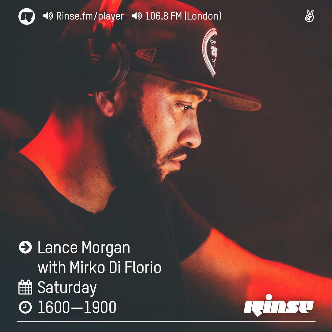 💃 Pure house vibes coming through in an hour w/ <a href="/LanceMorganDJ/">Lance Morgan</a> &amp; special guest <a href="/MirkoDiFlorio/">Mirko Di Florio</a>! Keep it locked! 💃