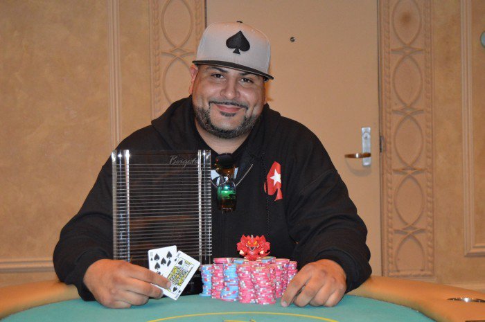 BorgataPoker's tweet photo. Congrats @clavellPoker on winning #DeepstackChallenge Event 4 for $10,701! Follow our blog: https://t.co/GKIxKH9Qgu https://t.co/dF8COiSoou