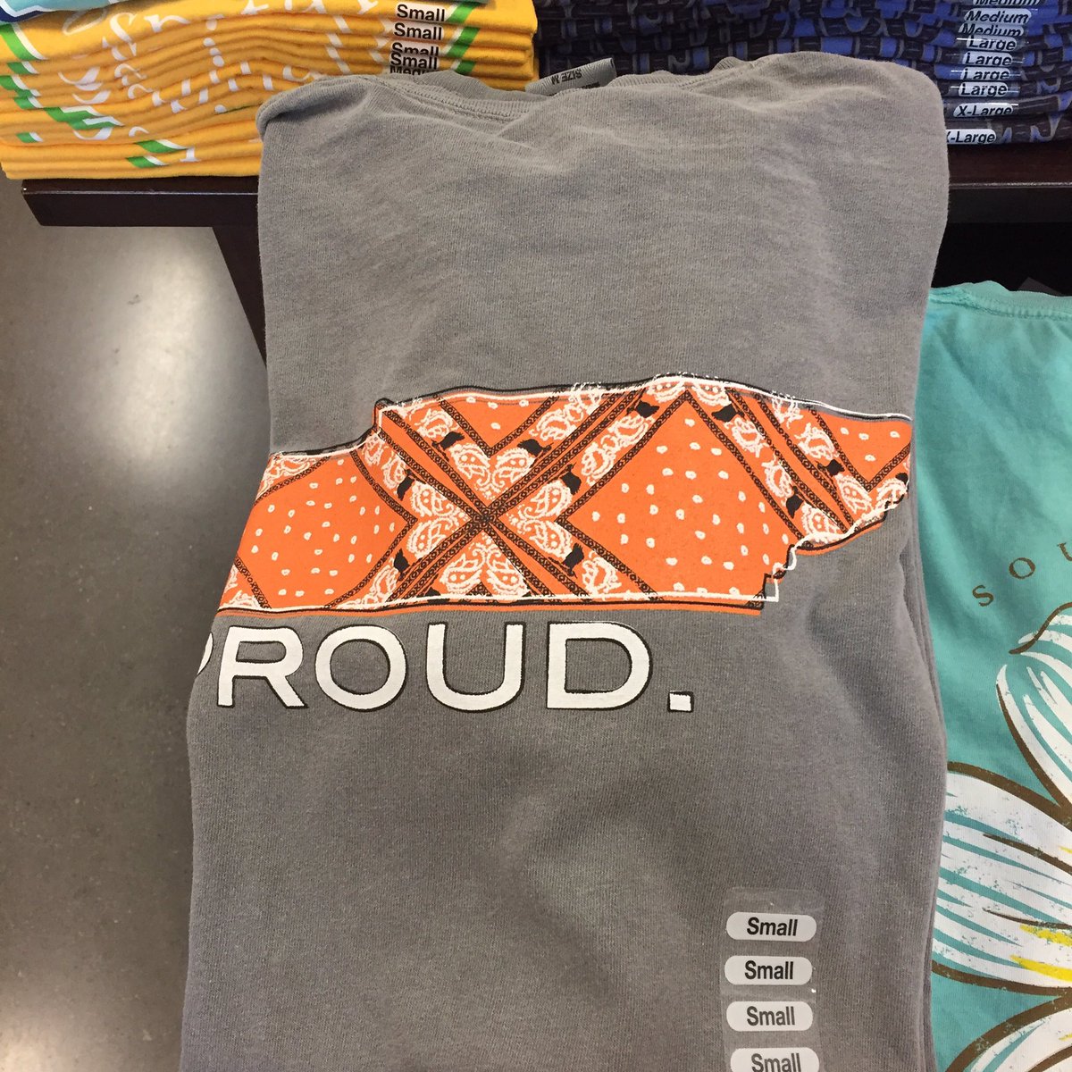 Stop by <a href="/AlumniHallUT/">Alumni Hall UT</a> for our new Tennessee Proud design!
#Tennessee #mdixonco