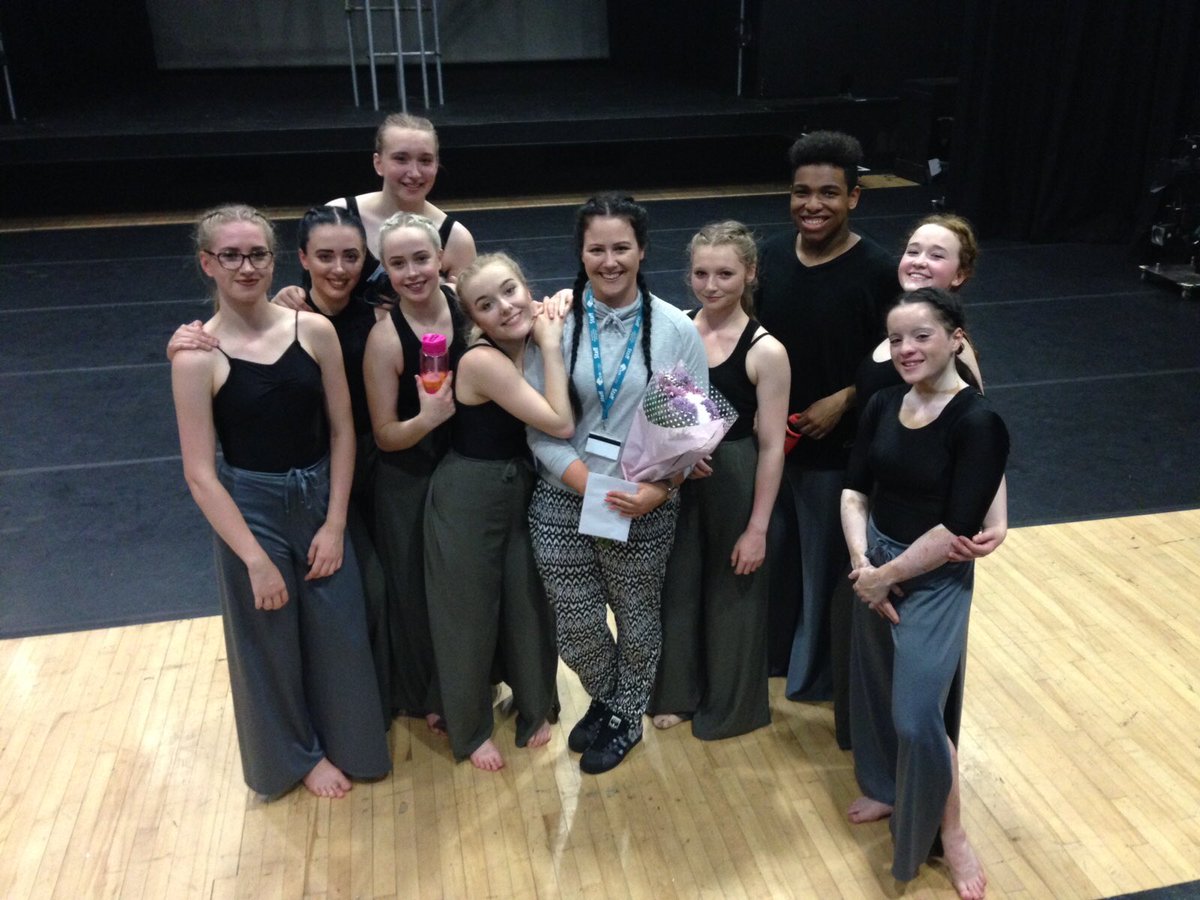 ncndancers's tweet photo. We are very proud of these dancers! Massive well done! &amp; Thank you 👍🏻😊#Nottingham #dancers @NewCollegeNottm https://t.co/EPpoyzci98