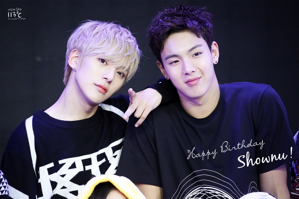tempmh113's tweet image. Happy Birthday to Shownu! @OfficialMonstaX