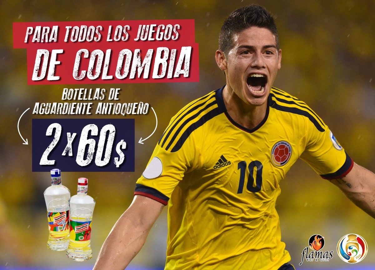 flamasgrillpty's tweet photo. Colombia y Perú disputarán el pase a semis, y tú te llevarás dos botellas de Aguardiente Antioqueño. 😏 #CopaAmerica https://t.co/eiNDPnrhsc