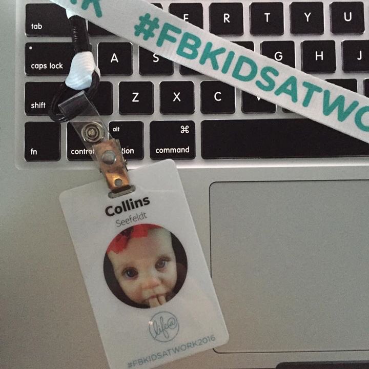 maddyho7's tweet photo. My cousin works at Facebook and yesterday it was #FBKidsAtWork and pls look at her and her daughter ππ https://t.co/TO8x1IEqWZ