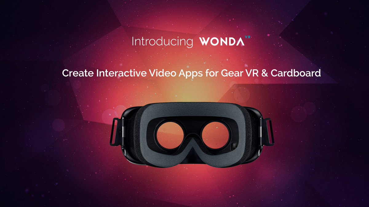 CardifLab's tweet photo. #InnoFriday Introducing Wonda #VR, Create Interactive Video Apps for Gear VR & Cardboard https://t.co/o5HRbXsVEs https://t.co/3hyfGYFOFX