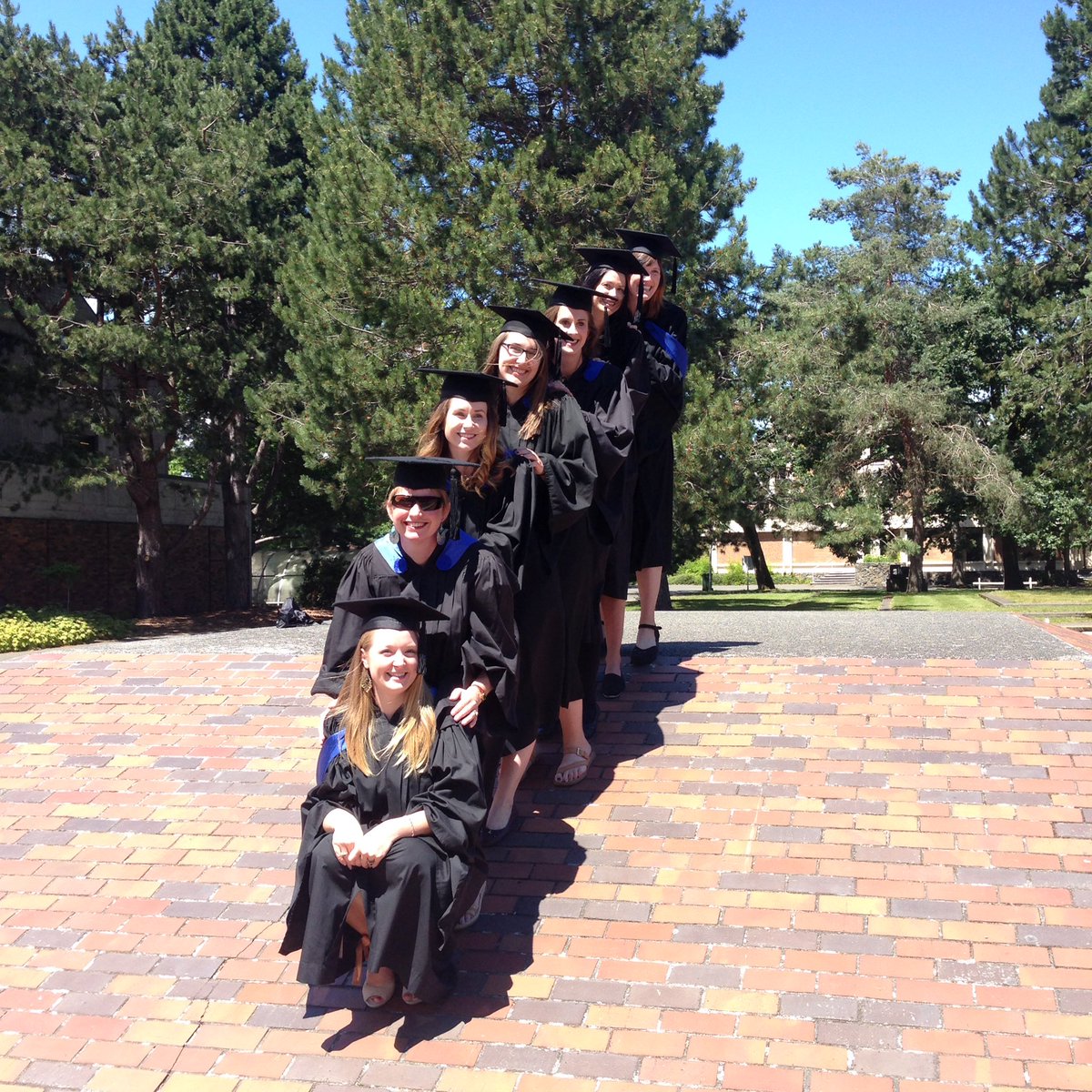 TeachinSunshine's tweet photo. Congratulations #pdppposse & all @uvic & @UVicEducation grads! We did it! #bced here we come! #UVic2016 https://t.co/lqMqFTDat2