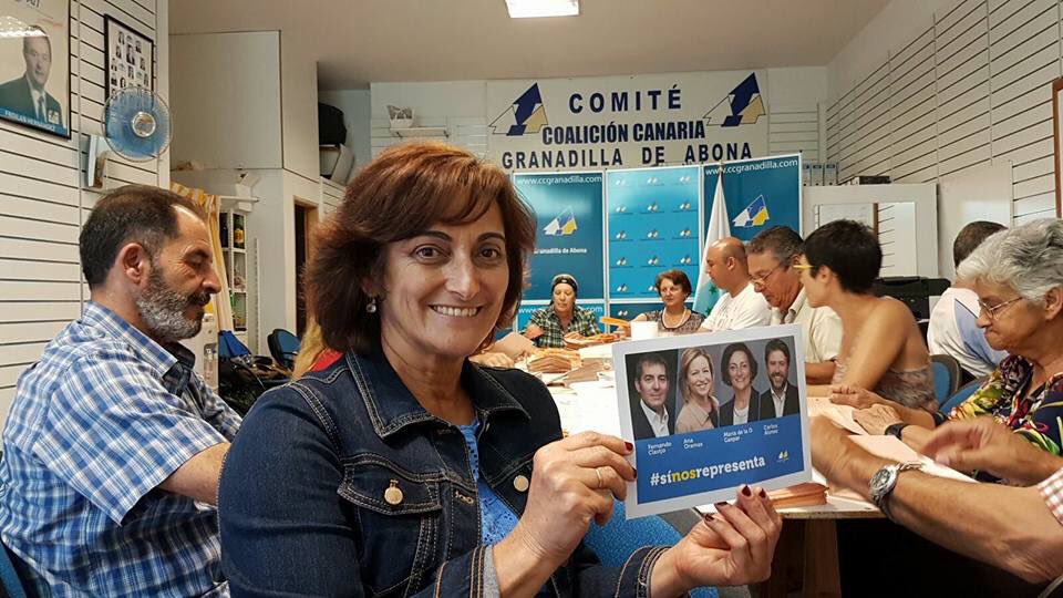 MariaGasparCC's tweet photo. ¿Si no votamos nosotros por Canarias quién lo hará? #26J #CCsínosrepresenta @coalicion #Yovotoporcanarias https://t.co/exdnZMV06J