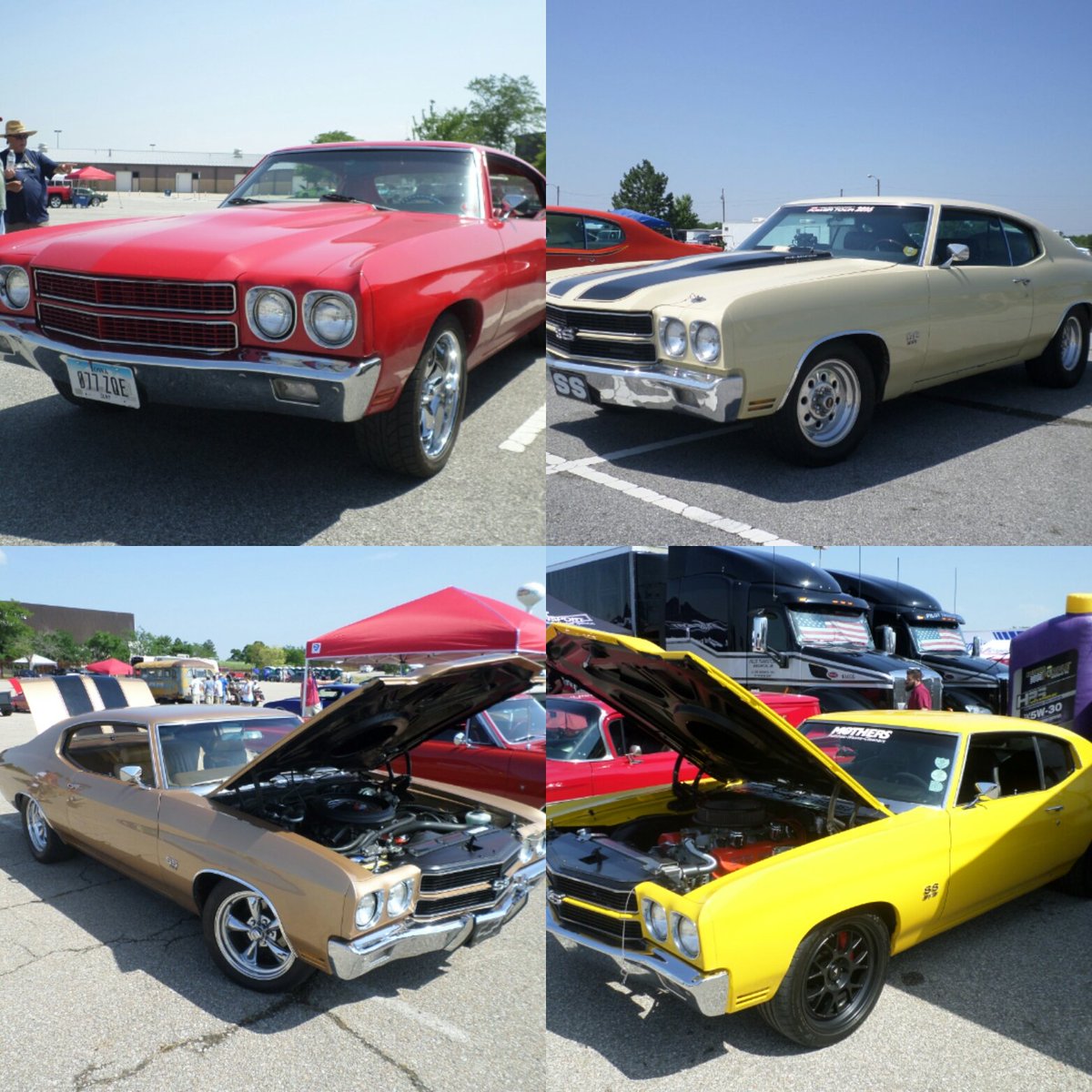 Kramit2012's tweet photo. #HotRodPowerTour2016 #Mopar #Chevelle #StationWagon #Roadkill #GeneralMayhem #StubbyBob #MuscleTruck #Mazdarati https://t.co/25yxwt19En