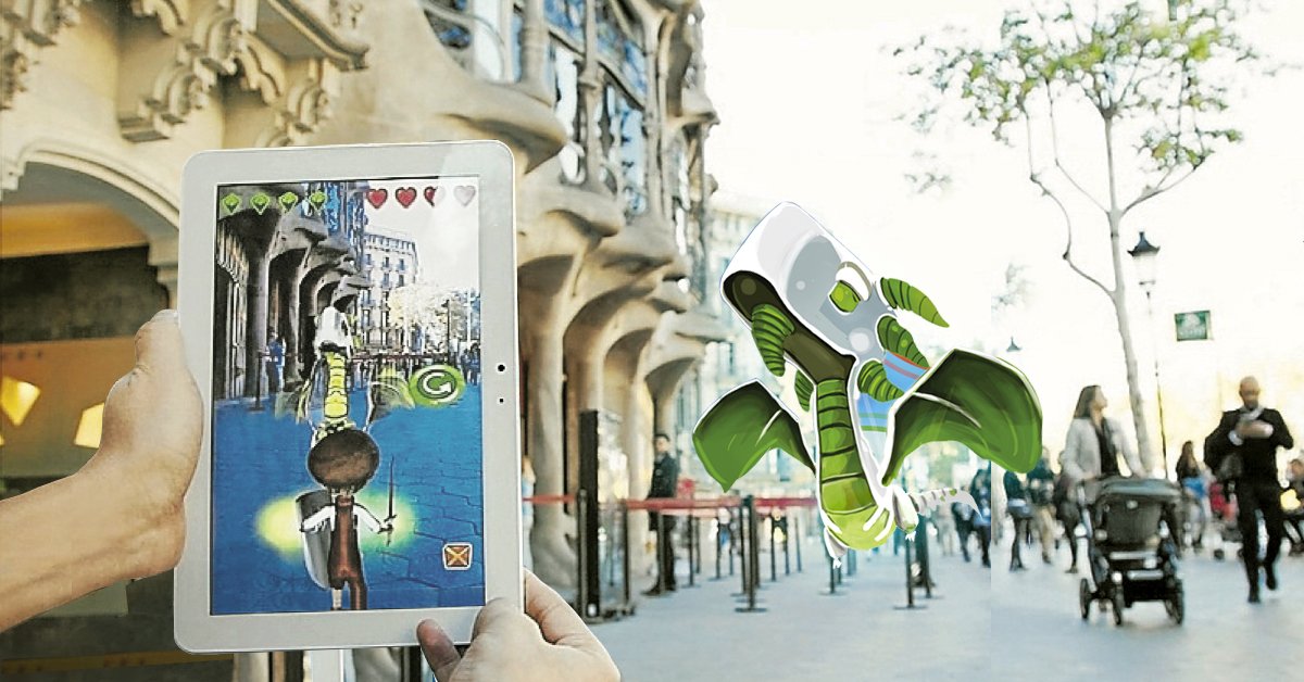 GeogamingBCN's tweet photo. Are you a #family tour leader? Geogaming helps you involve kids into History through an immersive Dragon hunter game https://t.co/FYKvNb9nEv