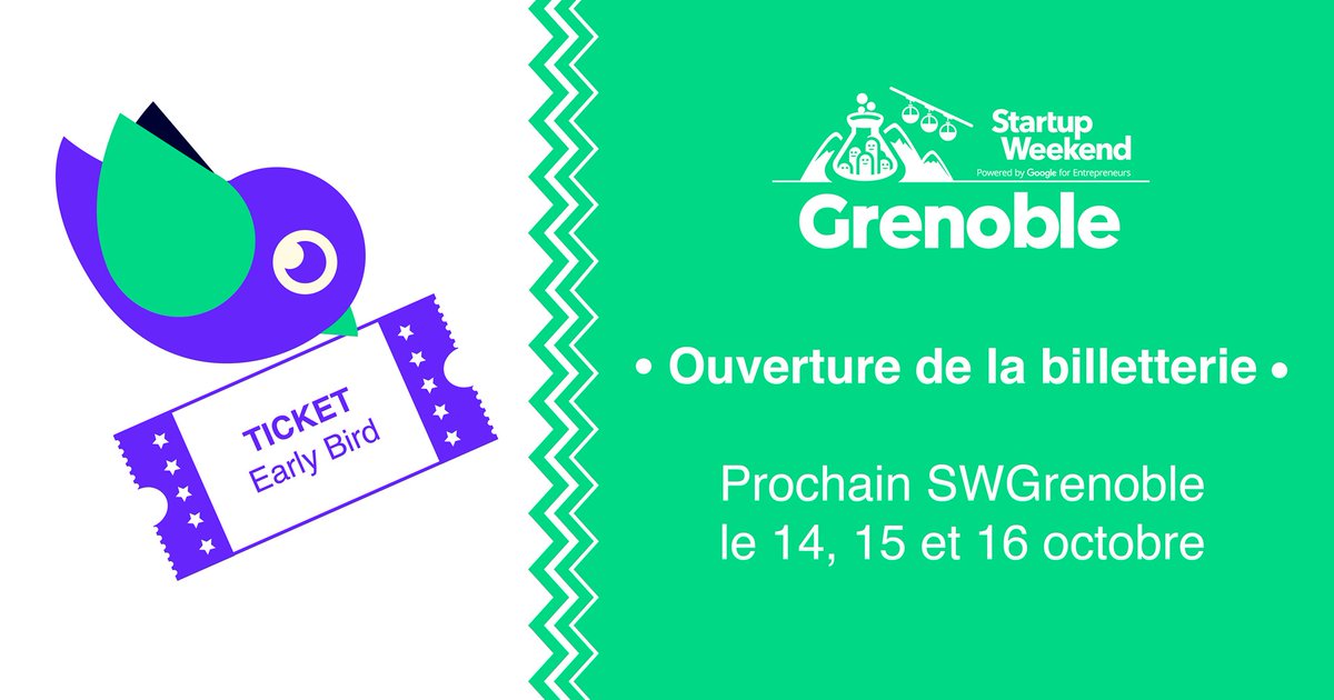 poma_jean's tweet image. Les billets pour le prochain #StartupWeekend #Grenoble (10/16) sont dispos en early birds :)
swgrenoble2016.eventbrite.com/?aff=estw&amp;amp;utm_…