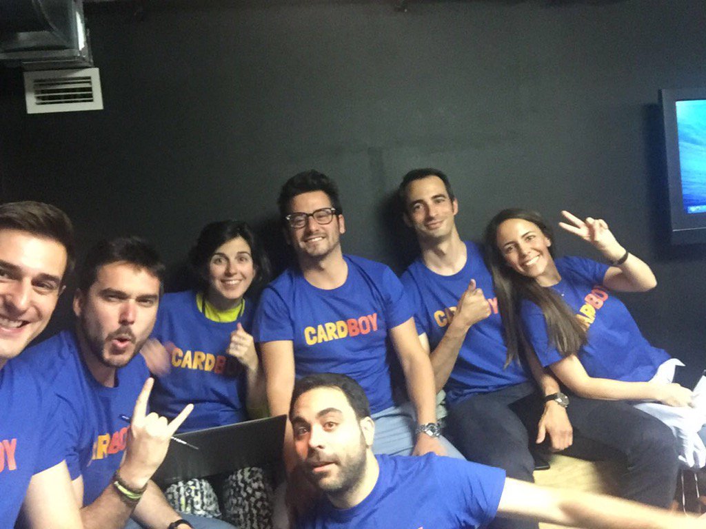 zaapcards's tweet photo. #cardboy team ready to go! #ieentrepreneur https://t.co/pZoUXFJ40N