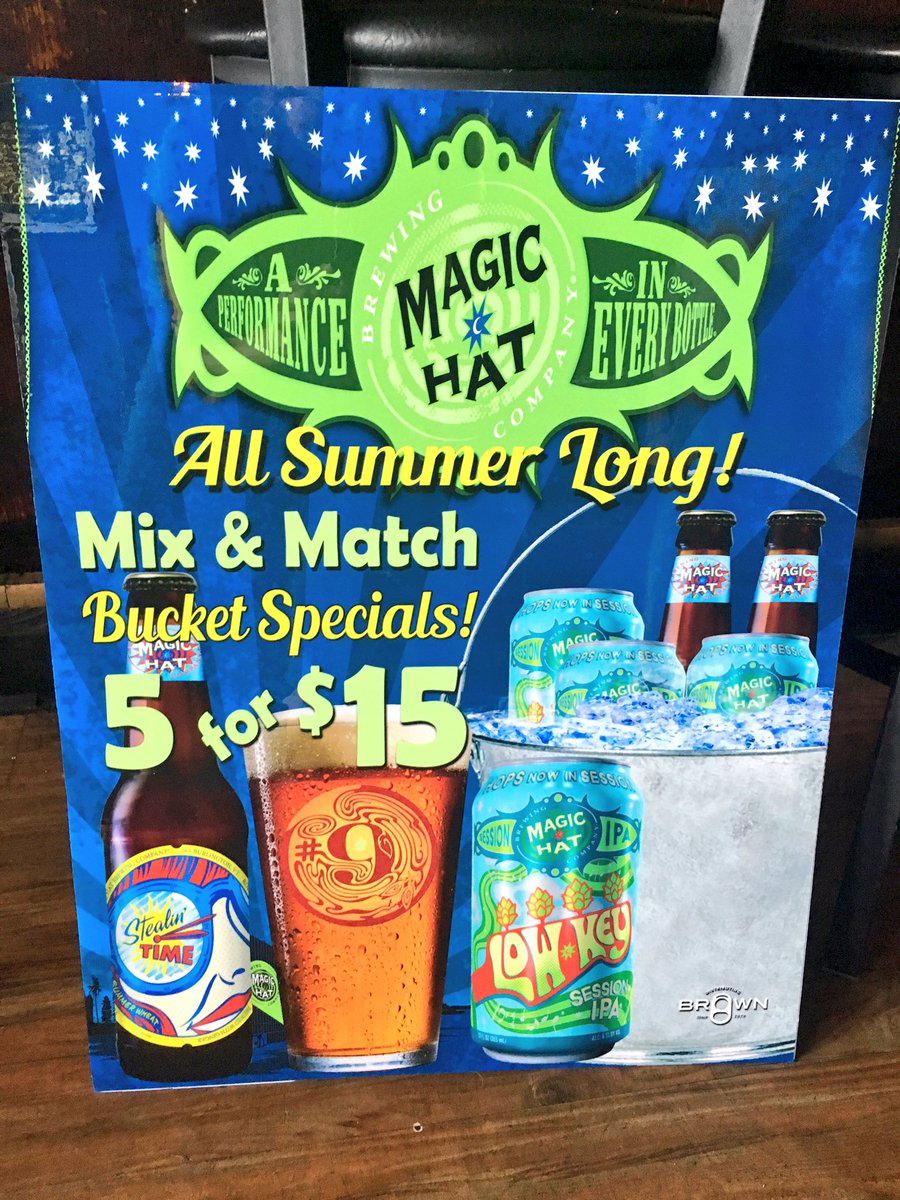 magichatFTL's tweet photo. Duck-et lets get a #bucket! @DuckTavernBoca #allsummerlong #craftbeer #bocaraton #summerlovin #lowkey #stealintime https://t.co/IbbSe8GBMm