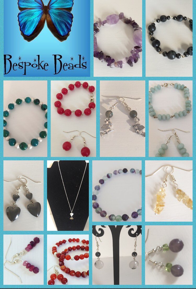 bespoke_beads's tweet photo. A small selection of some of the #pretty #jewellery available in our #Etsy store. https://t.co/0gUz7Cpjm1 #handmade https://t.co/GTEtyZaVf5