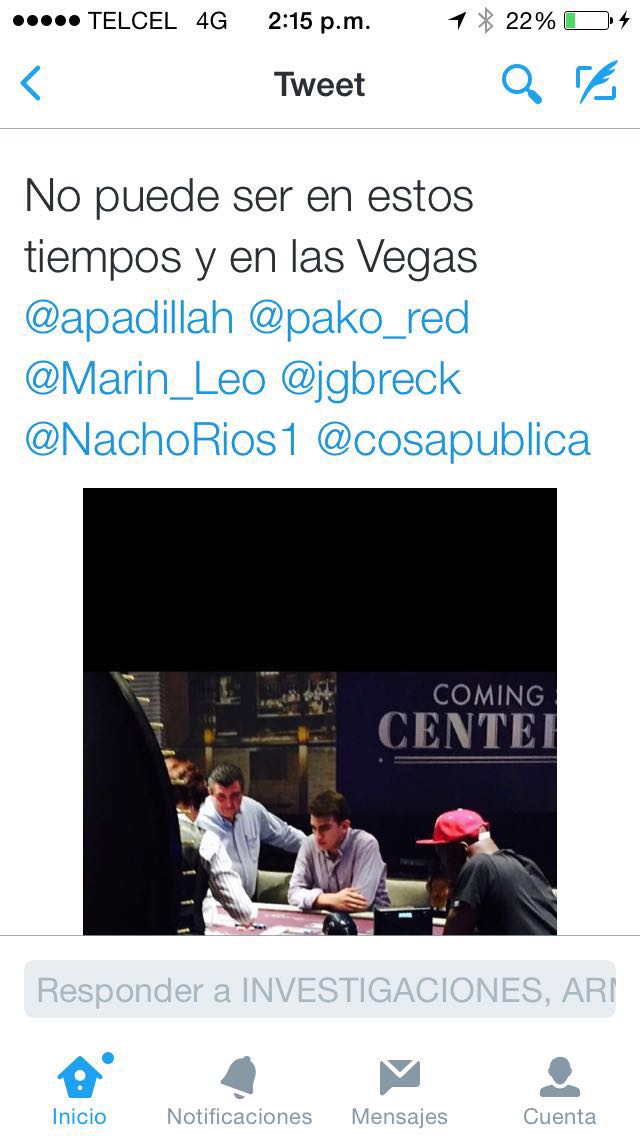 julianpgraham1's tweet photo. Alcalde de @pvemtabasco @JorgeArmandoCG gasta dinero d #Teapa en las Vegas @AlmeidaNacho @DipAlfredoToZa @Ayjueputa1 https://t.co/OU2yvNWlUv