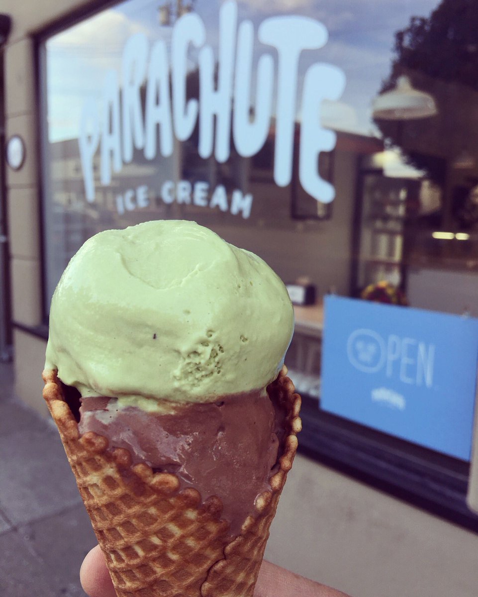 EatingInVan's tweet image. Handcrafted ice cream + house-made waffle cones instagram.com/p/BGvcCF7qoUZ/ #yyj #parachuteicecream