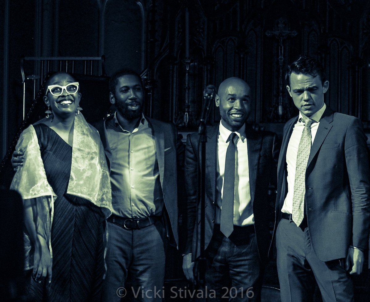 <a href="/cecilesalvant/">Cécile McLorin Salvant</a> <a href="/aarondiehl/">Aaron Diehl</a> <a href="/sickpea/">Paul Sikivie</a> <a href="/SwingStixxx/">Lawrence Leathers</a> <a href="/cmf_nyc/">Chelsea Music Festival</a> Brilliant!  #jazz #nyc #chelsea #cecilemclorinsalvant