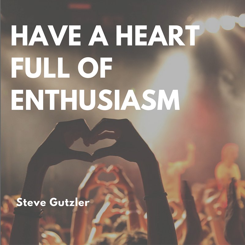 SteveGutzler's tweet image. Our moods, attitudes, and actions affect those around you. Fill your heart full of enthusiasm. #leadership
