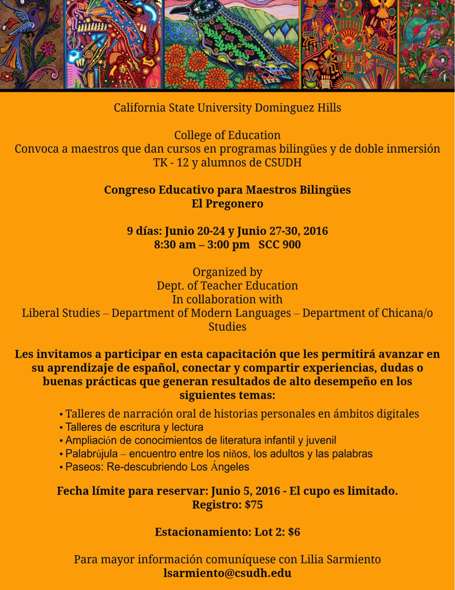 CSUDH Dual Language tweet media