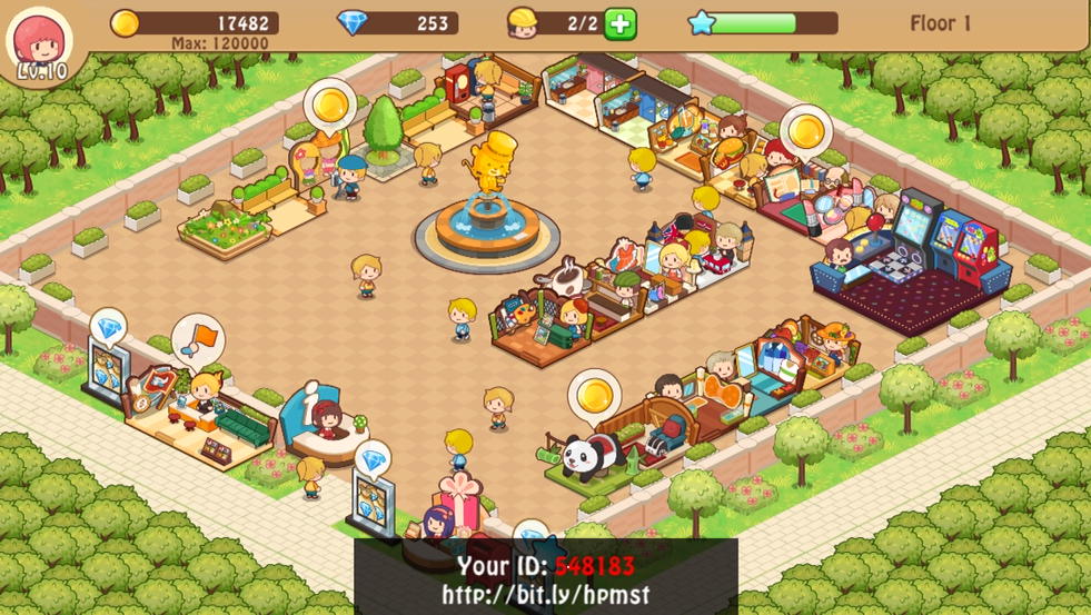 PoyPoy1124's tweet photo. So fun in #HappyMallStory. My ID:548183 @HappyHappyLabs https://t.co/prtfFAn1yR