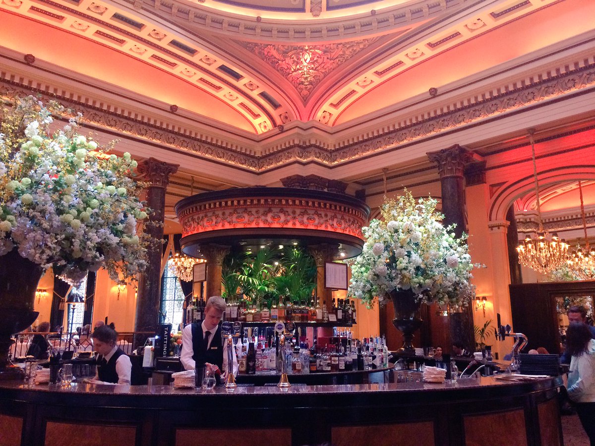 serahill87's tweet photo. Having a glass of chenin blanc in this funky bar which first opened as the commercial bank of Scotland in 1847. https://t.co/WN45Rgyk0I