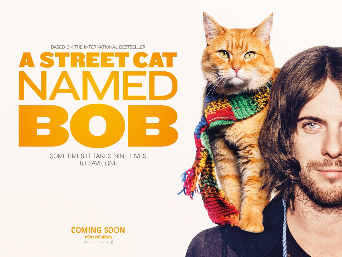 Sometimes it takes nine lives to save one. #StreetCatBob starring <a href="/LukeTreadaway/">Luke Treadaway</a> arrives in cinemas on November 4th.