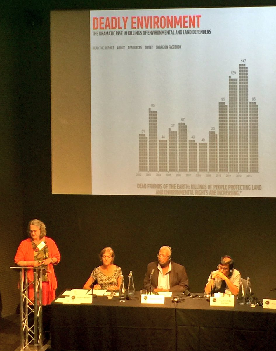 A very moving final talk from <a href="/pdavies5/">Penny Davies</a> on the #victims of #forestcrime - wrapping up a great #illegalloggingupdate