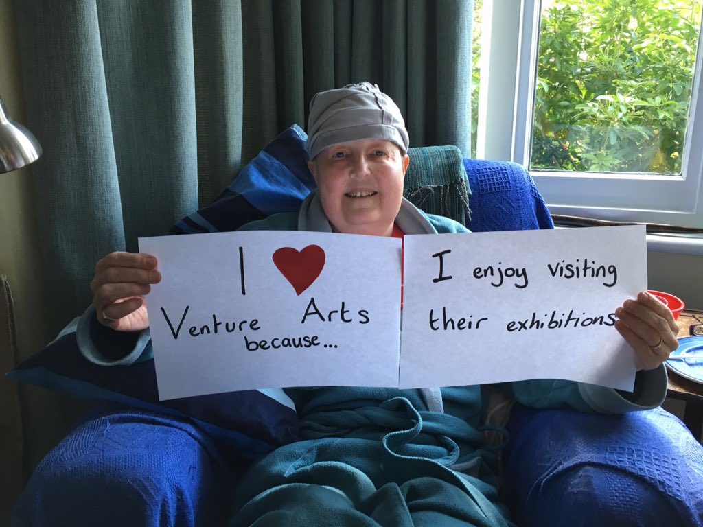 jane_scanlon's tweet photo. #ILoveSmallCharities Here are some of the many reasons why the Scanlons love @VentureArts: https://t.co/oVNEXirjwp