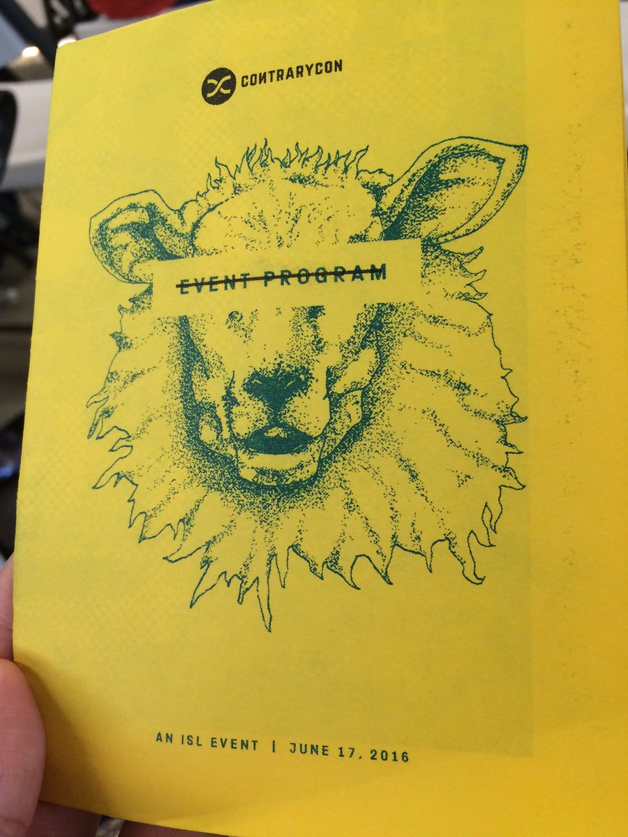 EJia9's tweet image. Plenty of yuks @ContraryCon thx @twholman 😂