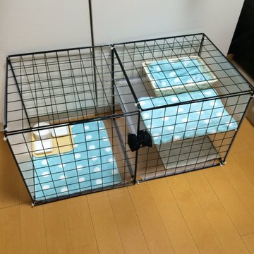 猫用3段ケージを100均材料でdiyしてみた ワイヤーネットで簡単に自作する方法 平凡帳