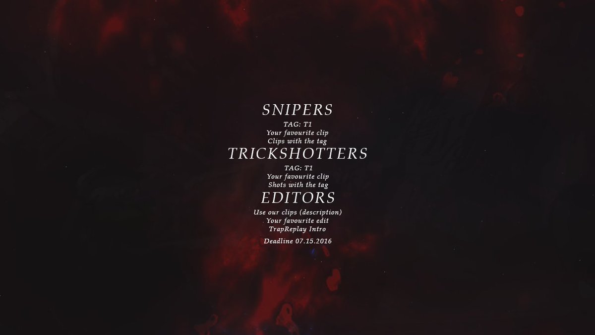 TrapReplay's tweet photo. If you want to join us, feel free to enter our rc :) https://t.co/FXgISoIWoE https://t.co/YffcLcqmYT