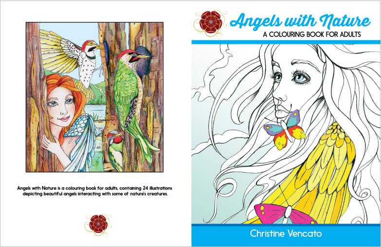 ArtisticBooks's tweet photo. https://t.co/NGgRh0Lqkr "Angels with Nature" adult colouring book #Angels #adultcoloring #ColoringBook #coloring https://t.co/XaFAvSvmS1