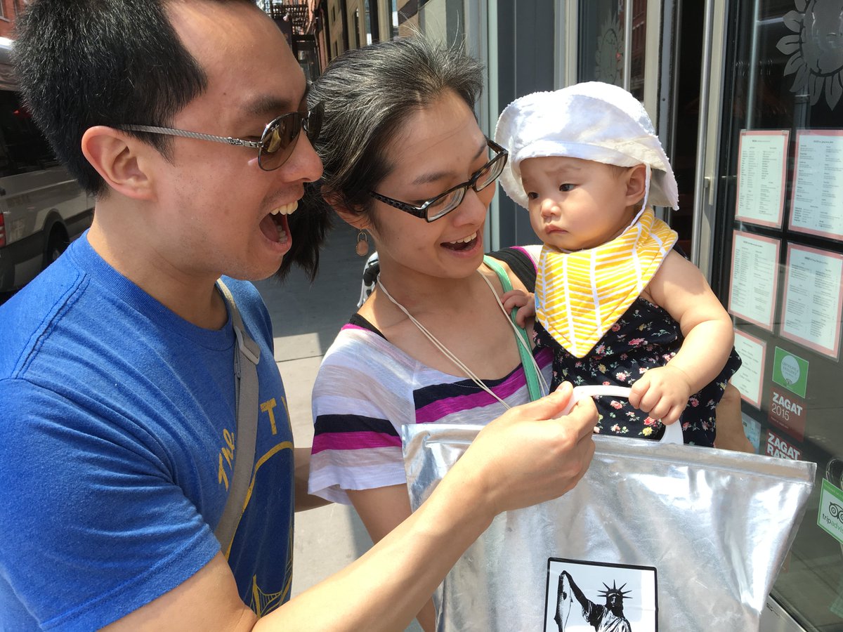 BigCityFish's tweet photo. Our youngest customer isn't buying her parent's excitement over our #SustainableSeafood! https://t.co/0lRmC8CVAv https://t.co/bZ2P4TxWVH