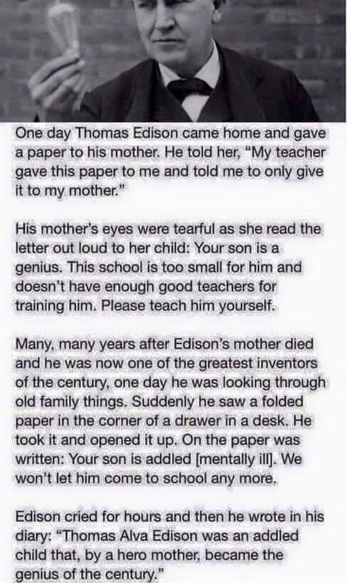 SabukAfridi's tweet photo. Wow!! Just amazing words.
Please just give it a read.
#ThomasEdisson https://t.co/k01ZDRYpaa