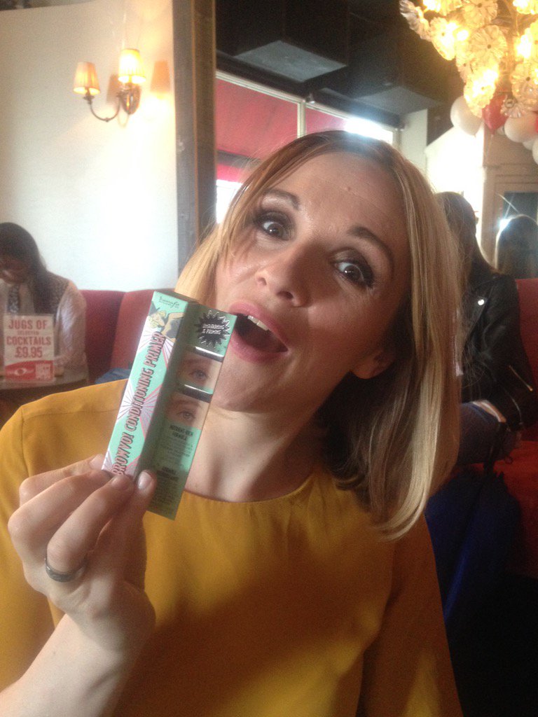 Wohoo! First person to buy the new Benefit eyebrow primer! I'm a lucky girl! Thank you <a href="/BenefitUK/">Benefit Cosmetics UK</a>