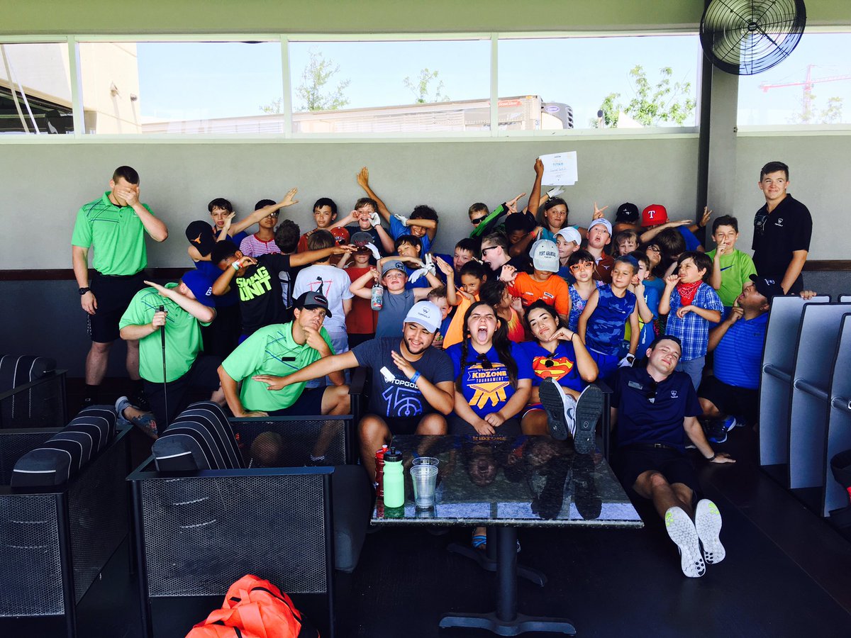 topgolfaustin's tweet photo. #Kidzone squad at Summer Academy this week! We still have plenty of weeks left so sign up! https://t.co/HRkTPuOKef https://t.co/Nz77Ua2KKv