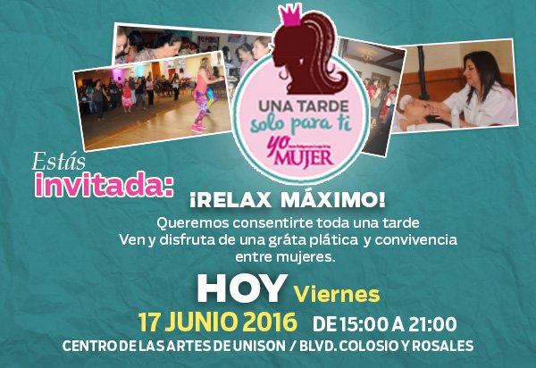 <a href="/RevistaYoMujer/">Revista Yo Mujer</a> invita a su evento. Tendremos #alphabiotismo #micropigmentacion #reiki #shiatsu <a href="/michelleriveraa/">Michelle Rivera</a>