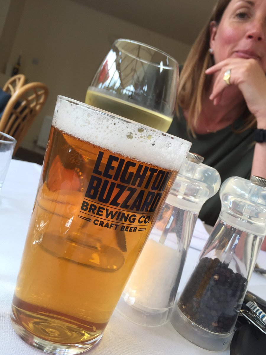 FarlanMac's tweet photo. @TheDukesLB @LB_Beer Great lunch and drink at The Duke in Heath and Reach. Recommend the lamb rump! https://t.co/D410DP3jx7