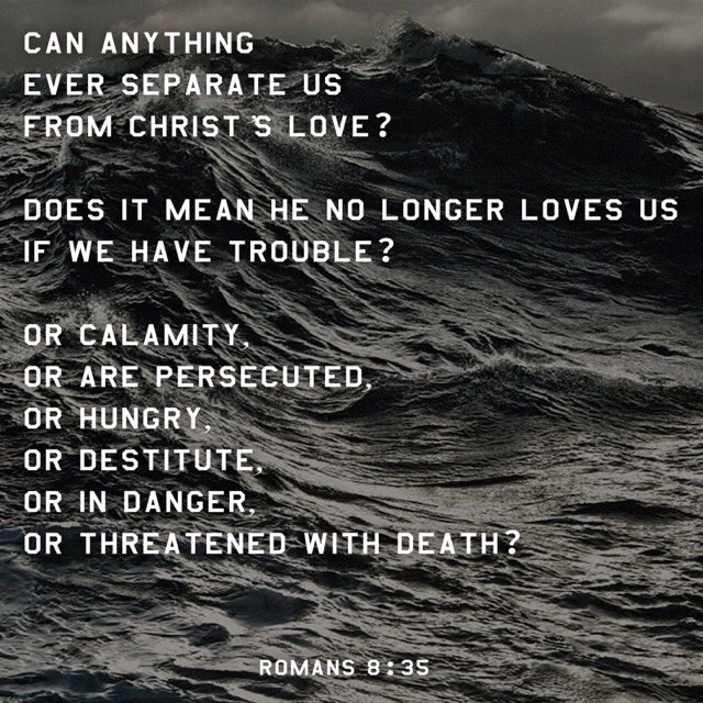 H1sDisciple's tweet photo. “But in all these troubles we have complete victory through God, who has shown his love for us.” Romans 8:37 #Friday https://t.co/fQHOtDisXa