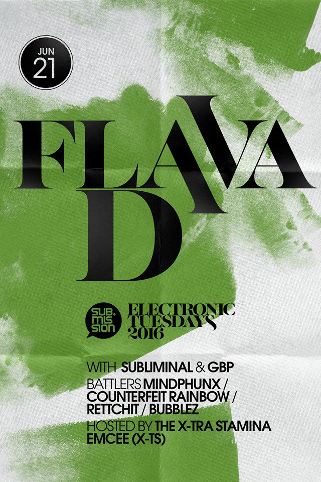 The upcoming edition of #ElectronicTuesdays features the return of <a href="/FlavaD/">FLAVA D</a> to Denver and we couldn't be more stoked!