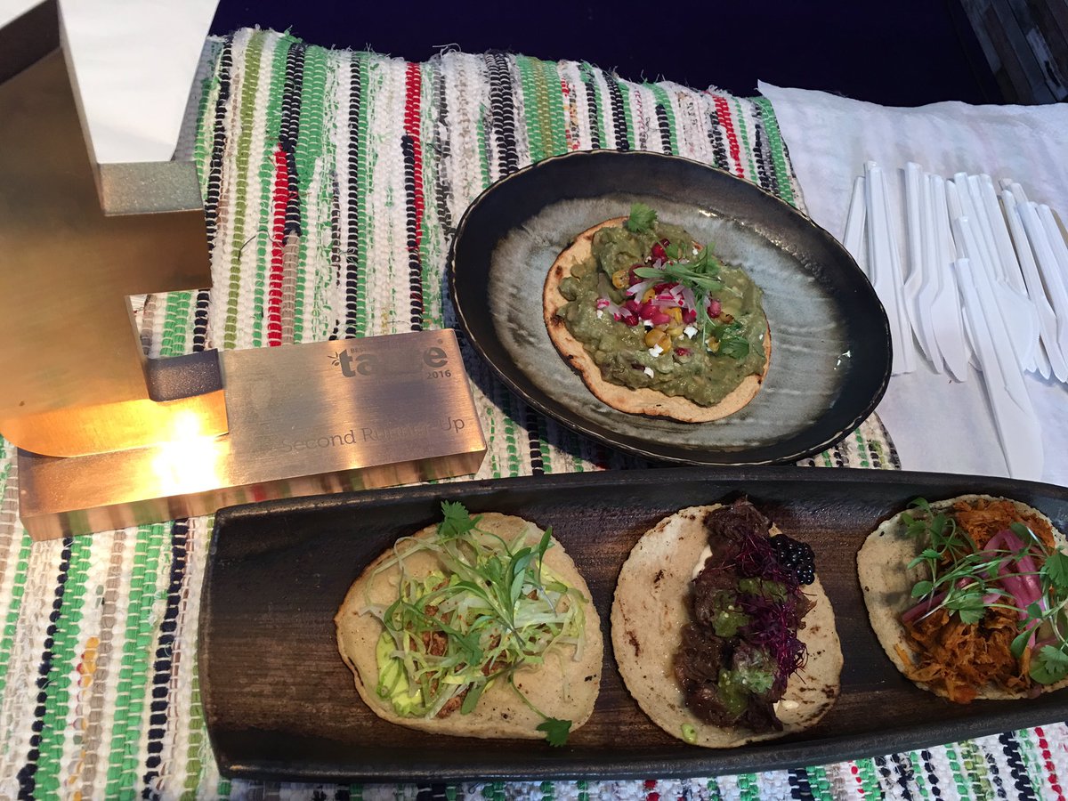 Congrats <a href="/moletacobar/">Mole Taco Bar Pop Up</a> for their award <a href="/TasteofLondon/">Taste of London</a> well deserve ! People come and visit I have all their menu FAB!