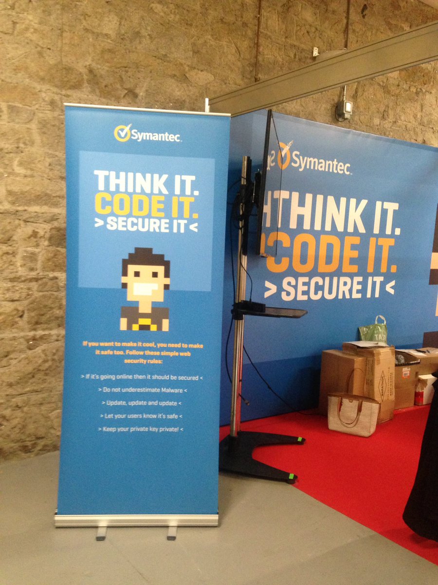 CoolestProjects's tweet photo. Visit platinum sponsors @symantec tomorrow at #CP2016  to find out more on web security. https://t.co/op8QUJQCKp