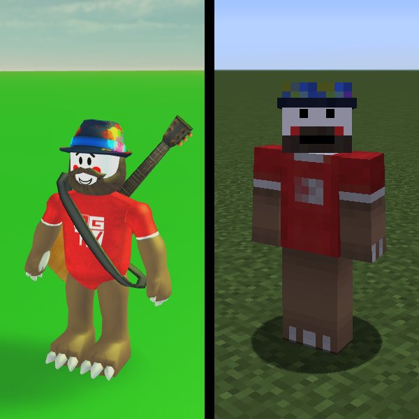 My minecraft skin VS my roblox avatar PT. 3