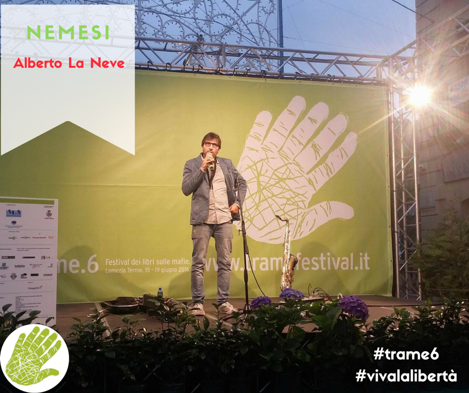 tramefestival's tweet photo. [LIVE FROM #trame6] @AlbertoLaNeve presenta il suo "Nemesi" Manitù Records https://t.co/nFFdGn8n3J