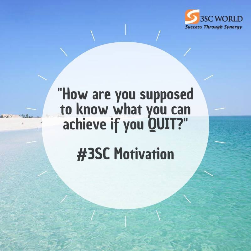 3SCWorld's tweet photo. Here is a little #dose of #motivation for our friends just in case its getting hard to get through! #3scworld https://t.co/WSxXZlOkoZ